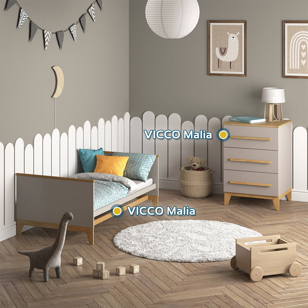 Vitalispa Cassettiera Quercia cashmere 60 x 88 cm