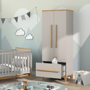 Vitalispa Armadio per bambini Quercia cashmere 70 x 186.8 cm