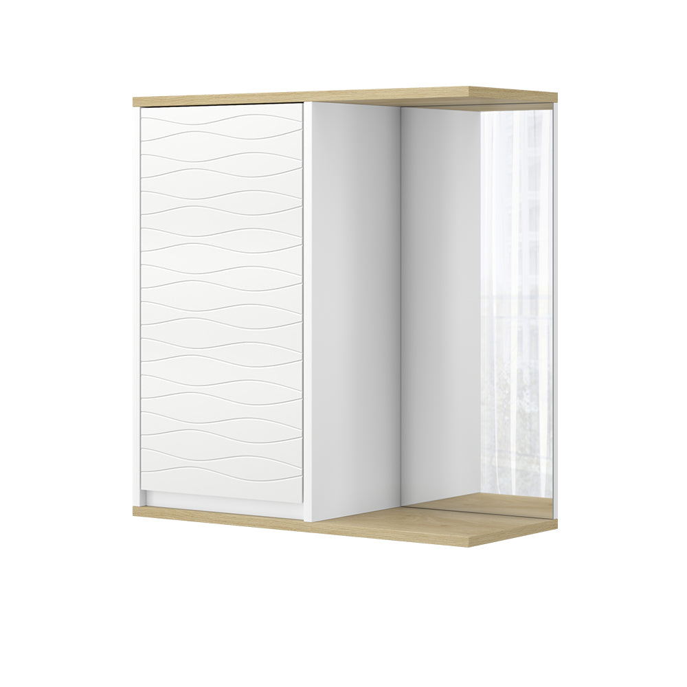 Vicco Mobile a specchio per il bagno Bianco 60 x 63 cm con specchio