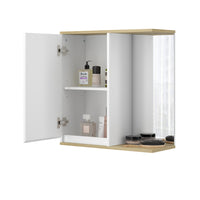 Vicco Mobile a specchio per il bagno Bianco 60 x 63 cm con specchio