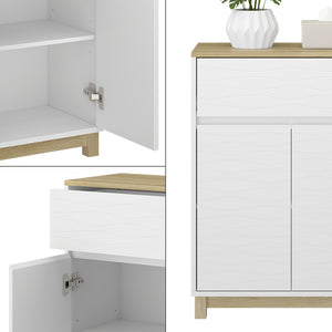 Vicco Mobile midi Bianco 60 x 80 cm con cassetto