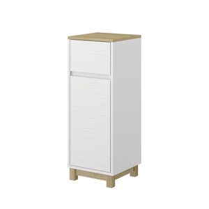 Vicco Mobile midi Bianco 30 x 80 cm con cassetto