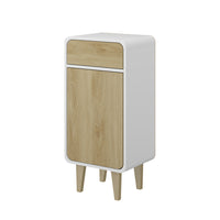 Vicco Mobile midi Bianco/quercia 40 x 81 cm