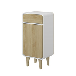 Vicco Mobile midi Bianco/quercia 40 x 81 cm