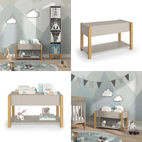 Vitalispa Libreria bambini Quercia cashmere 80 x 46 cm