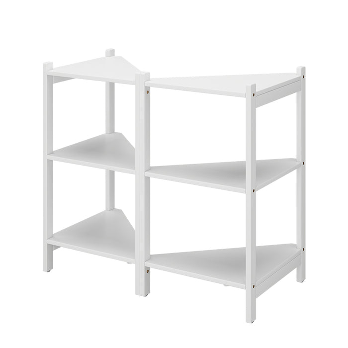 Vicco Mobiletto per lavabo Bianco 68 x 60.5 cm Set di 2