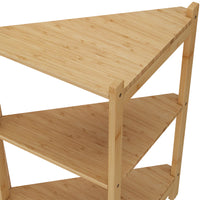 Vicco Mobiletto per lavabo Bambù 68 x 60.5 cm Set di 2