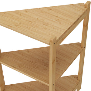 Vicco Mobiletto per lavabo Bambù 68 x 60.5 cm Set di 2