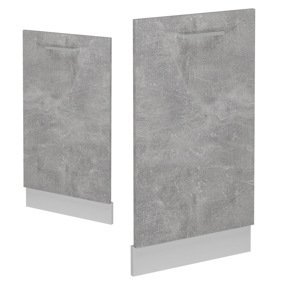 Vicco Coperchio per lavastoviglie Calcestruzzo 45 cm , PL Antracite