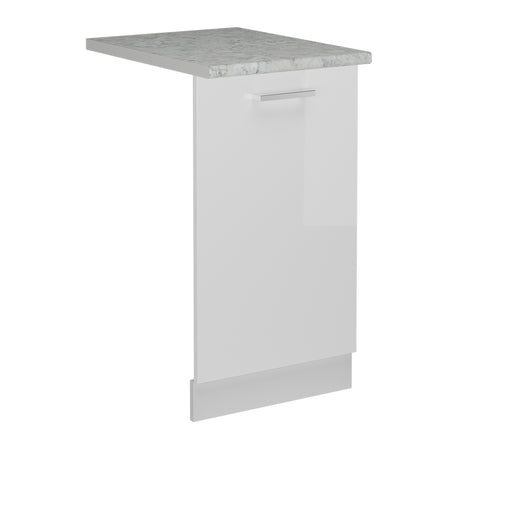 Vicco Coperchio per lavastoviglie Bianco lucido 45 cm , PL Marmo