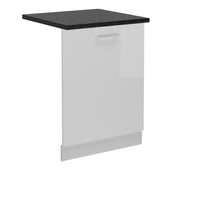 Vicco Coperchio per lavastoviglie Bianco lucido 60 cm , PL Antracite