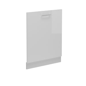 Vicco Coperchio per lavastoviglie Bianco lucido 60 cm senza piano di lavoro