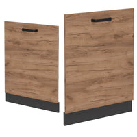 Vicco Coperchio per lavastoviglie Quercia dorata 60 cm , PL Rovere