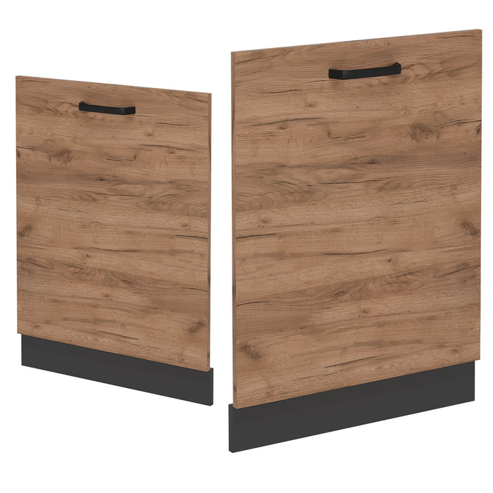 Vicco Coperchio per lavastoviglie Quercia dorata 60 cm , PL Rovere