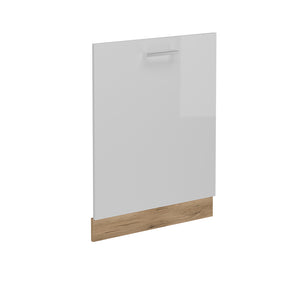 Vicco Coperchio per lavastoviglie Bianco lucido 60 cm senza piano di lavoro