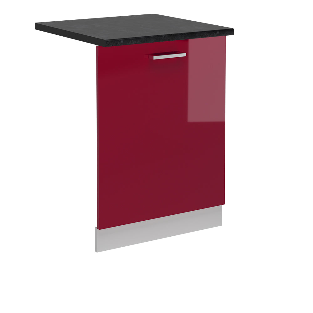 Vicco Pannello frontale della lavastoviglie Rosso lucido 60 cm , PL Antracite