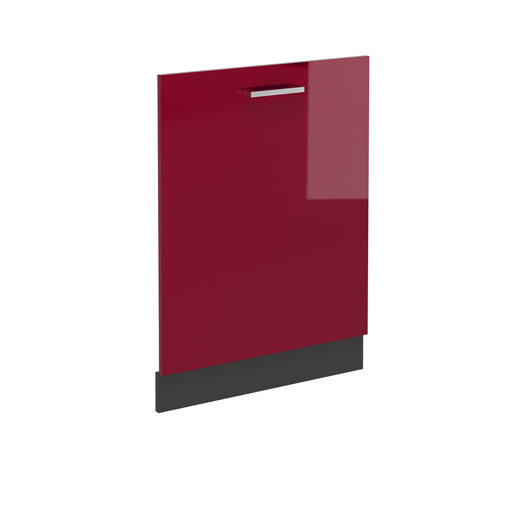 Vicco Pannello frontale Rosso lucido 60 cm senza piano di lavoro