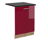 Vicco Pannello frontale della lavastoviglie Rosso lucido 60 cm , PL Antracite