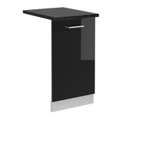 Vicco Pannello frontale della lavastoviglie Nero lucido 45 cm , PL Antracite