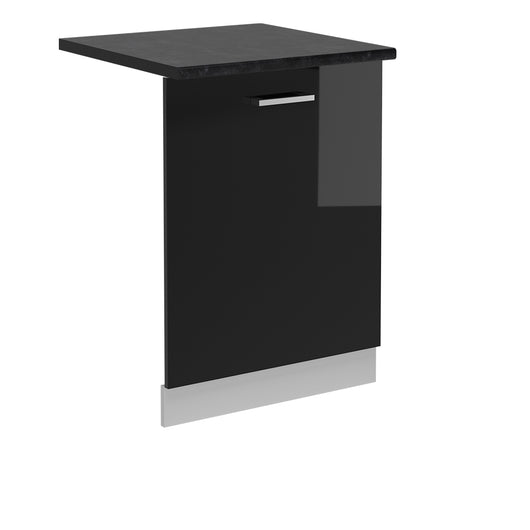 Vicco Pannello frontale della lavastoviglie Nero lucido 60 cm , PL Antracite