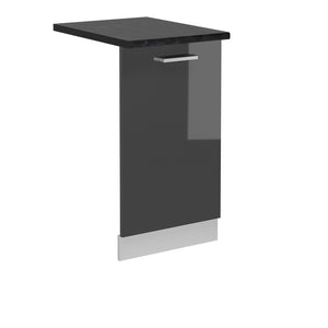 Vicco Coperchio per lavastoviglie Antracite lucido 45 cm , PL Antracite