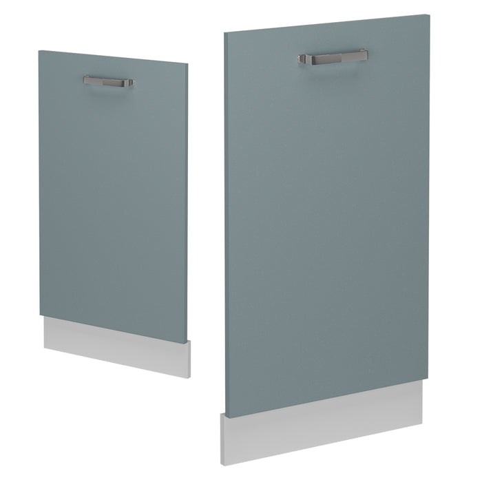 Vicco Coperchio per lavastoviglie Grigio-blu 45 cm senza piano di lavoro