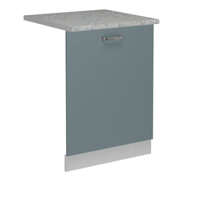 Vicco Coperchio per lavastoviglie Grigio-blu 60 cm , PL Marmo