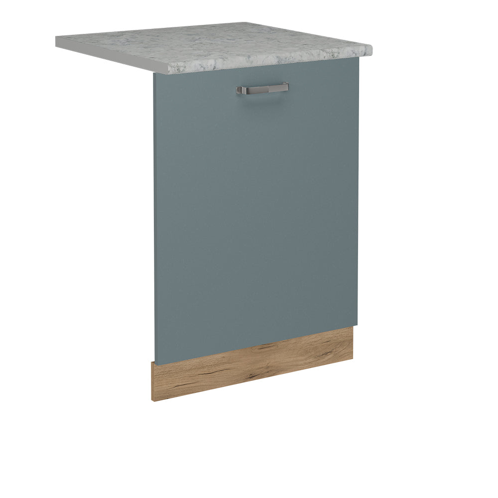 Vicco Coperchio per lavastoviglie Grigio-blu 60 cm , PL Marmo