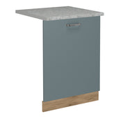 Vicco Coperchio per lavastoviglie Grigio-blu 60 cm , PL Marmo