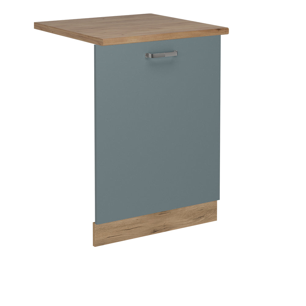 Vicco Coperchio per lavastoviglie Grigio-blu 60 cm , PL Rovere