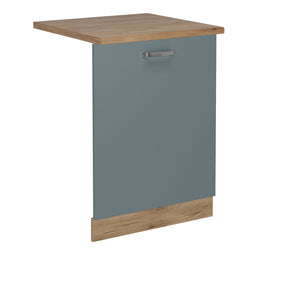 Vicco Coperchio per lavastoviglie Grigio-blu 60 cm , PL Rovere