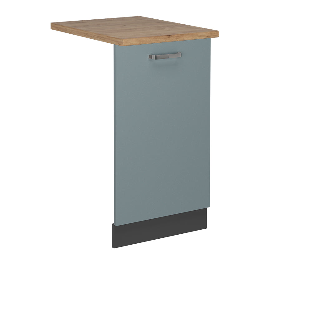 Vicco Coperchio per lavastoviglie Grigio-blu 45 cm , PL Rovere