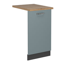 Vicco Coperchio per lavastoviglie Grigio-blu 45 cm , PL Rovere