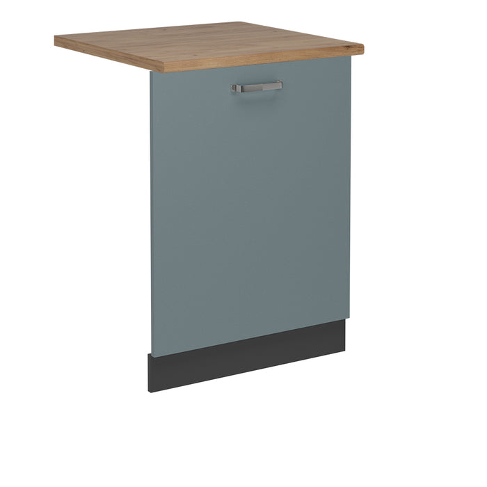 Vicco Coperchio per lavastoviglie Grigio-blu 60 cm , PL Rovere