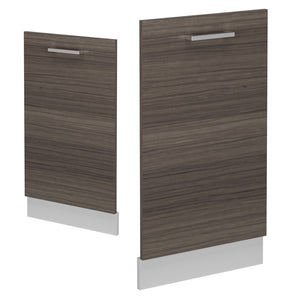 Vicco Coperchio per lavastoviglie Grigio nobile 45 cm , PL Rovere