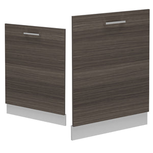 Vicco Coperchio per lavastoviglie Grigio nobile 60 cm senza piano di lavoro