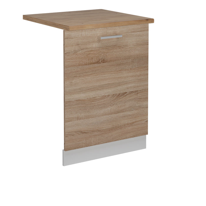 Vicco Coperchio per lavastoviglie Sonoma 60 cm , PL Rovere