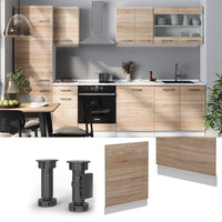 Vicco Coperchio per lavastoviglie Sonoma 60 cm senza piano di lavoro