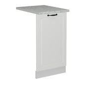 Vicco Pannello frontale della lavastoviglie Bianco casa di campagna 45 cm , PL Marmo