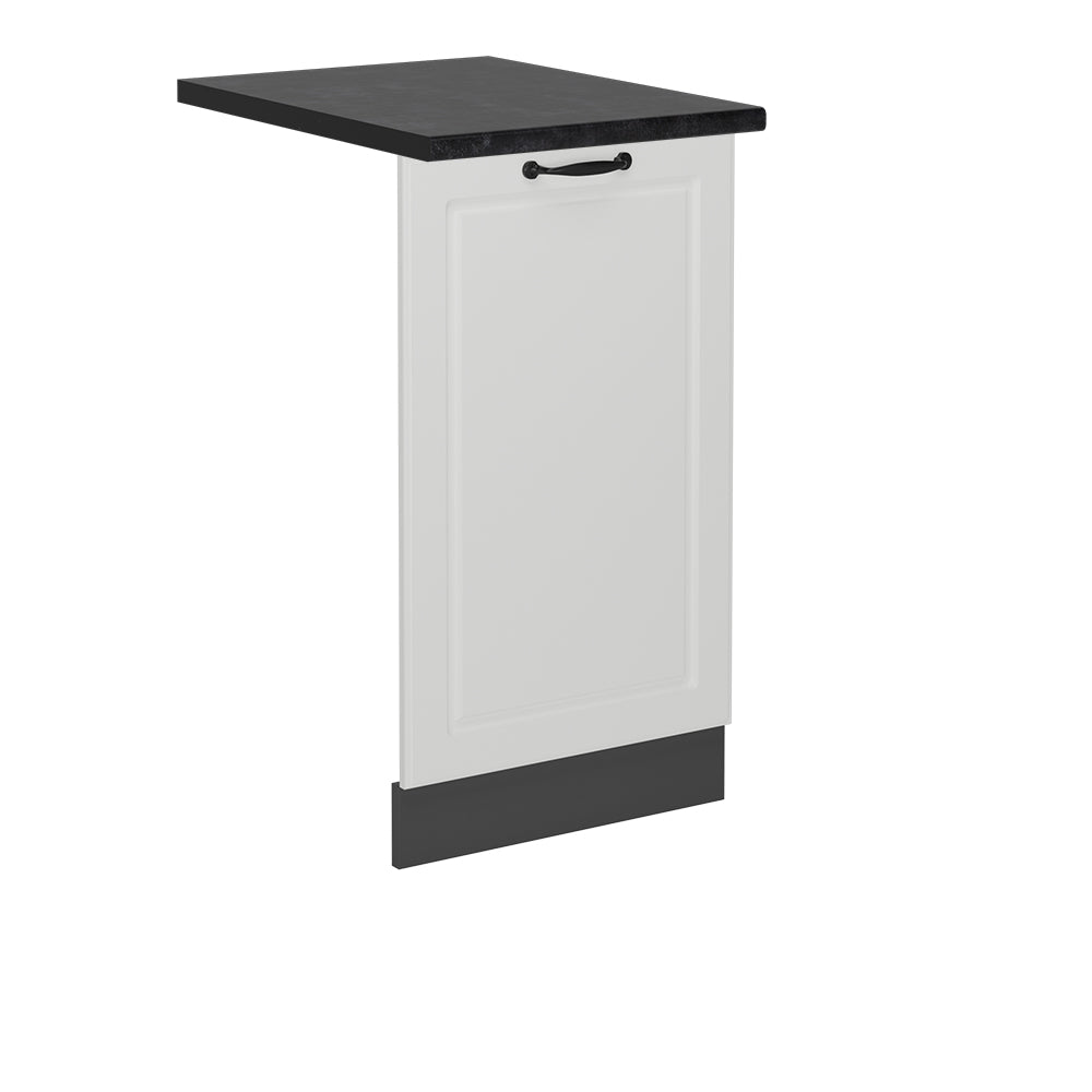 Vicco Pannello frontale della lavastoviglie Bianco casa di campagna 45 cm , PL Antracite