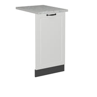 Vicco Pannello frontale della lavastoviglie Bianco casa di campagna 45 cm , PL Marmo