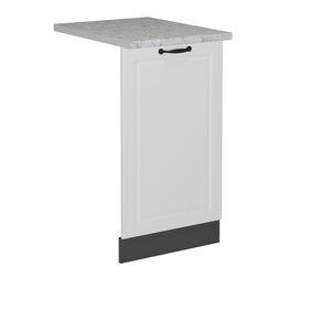 Vicco Pannello frontale della lavastoviglie Bianco casa di campagna 45 cm , PL Marmo