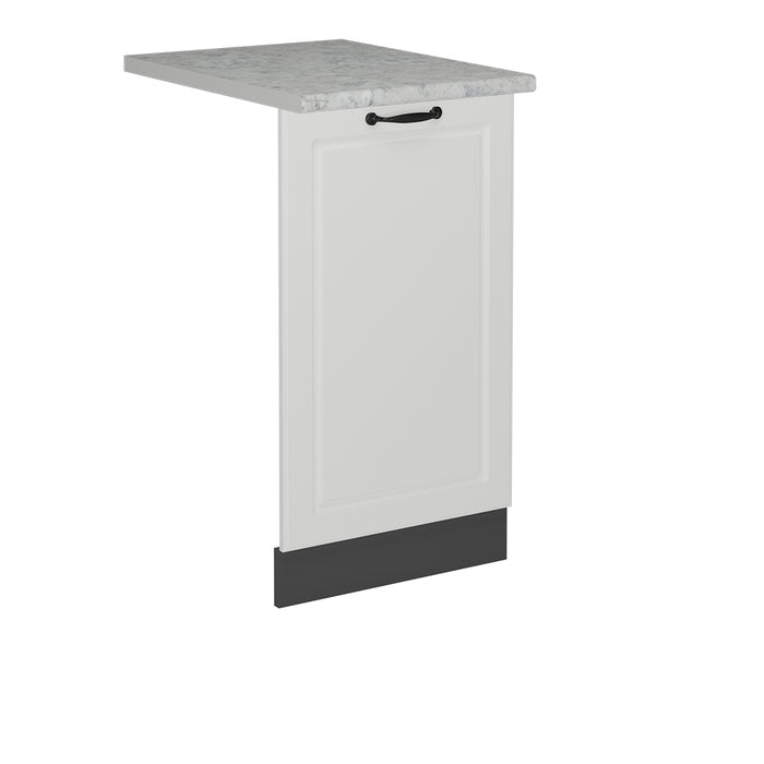 Vicco Pannello frontale della lavastoviglie Bianco casa di campagna 45 cm , PL Marmo