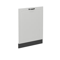 Vicco Pannello frontale della lavastoviglie Bianco casa di campagna 60 cm senza piano di lavoro