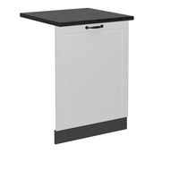 Vicco Pannello frontale della lavastoviglie Bianco casa di campagna 60 cm , PL Antracite