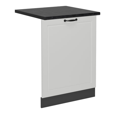 Vicco Pannello frontale della lavastoviglie Bianco casa di campagna 60 cm , PL Antracite