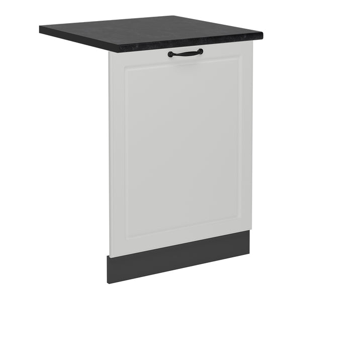 Vicco Pannello frontale della lavastoviglie Bianco casa di campagna 60 cm , PL Antracite