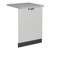 Vicco Pannello frontale della lavastoviglie Bianco casa di campagna 60 cm , PL Marmo