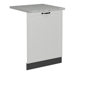 Vicco Pannello frontale della lavastoviglie Bianco casa di campagna 60 cm , PL Marmo