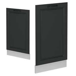 Vicco Pannello frontale della lavastoviglie Antracite casa di campagna 45 cm , PL Rovere